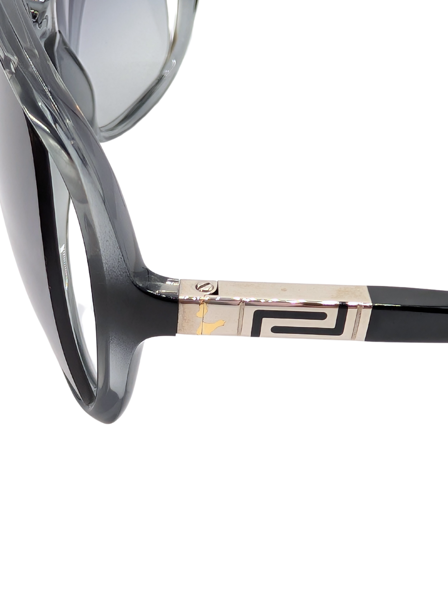 Versace Transparent Gray Sunglasses Mod 4174
