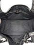 Christian Dior Black Patent Crocodile Embossed 61 Shoulder Bag