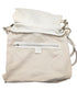 Gucci Spring 2010 Cream Leather Bamboo Braided Techno Horsebit Flap Shoulder Bag