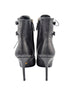 Prada Black Leather Double Buckle Ankle Booties Size