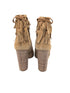 Aquazzura Tiger Lily Tan Suede Booties Size 38