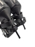 Giuseppe Zanotti Black Leather Coline Buckle Gladiator Heels 110 Size 38