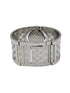 Gucci Monogram GG Stainless Steel Twist Diamond Bezel Watch
