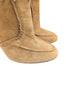 Aquazzura Tiger Lily Tan Suede Booties Size 38