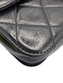 Chanel Black Quilted Glazed Calfskin Perfect Edge Medium Flap Bag