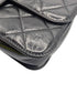 Chanel Black Quilted Glazed Calfskin Perfect Edge Medium Flap Bag