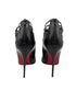 Christian Louboutin Black Leather Gortik Pumps Booties Size 38