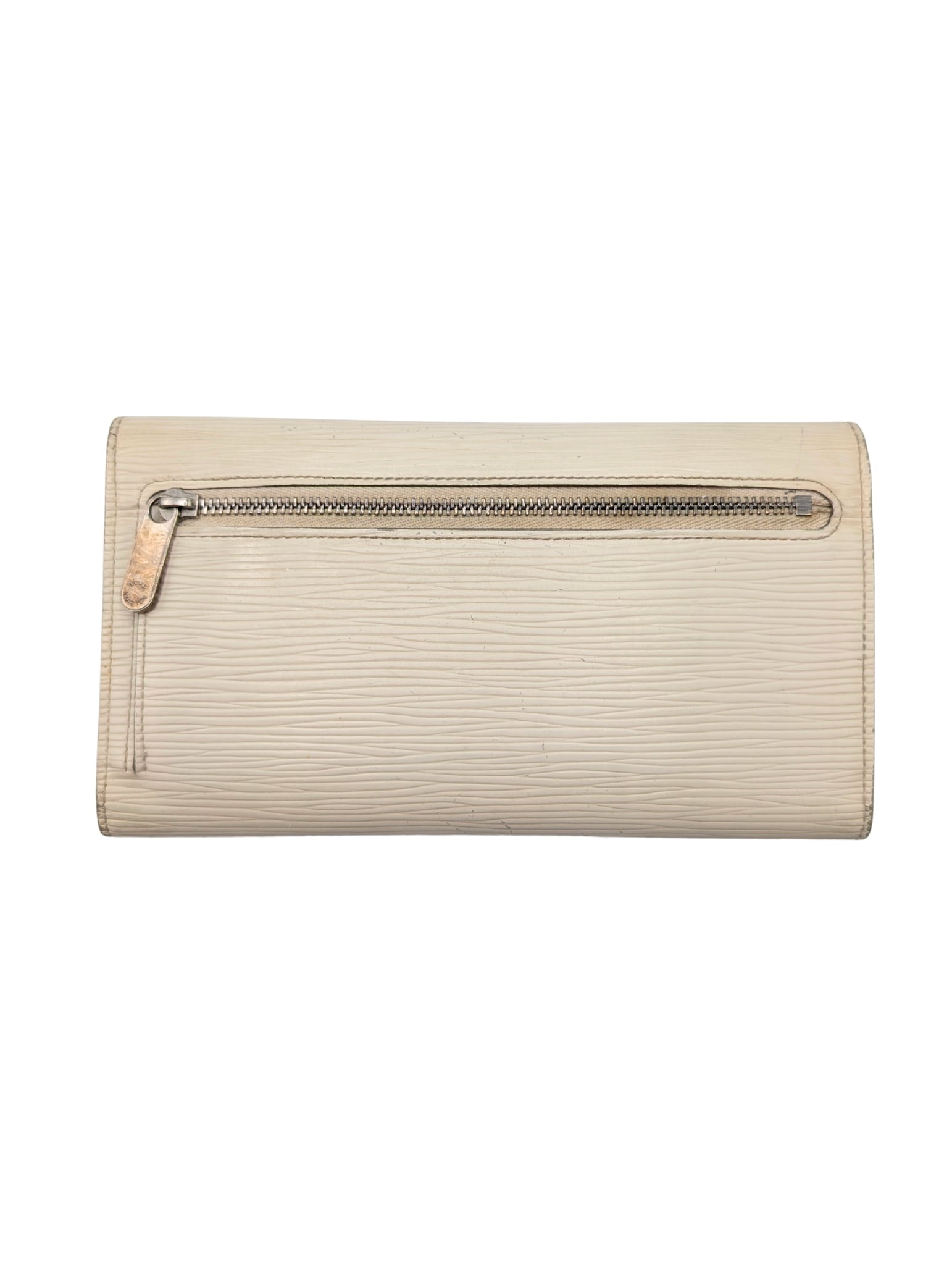 Louis Vuitton Cream Epi Leather Montaigne Bowler Handbag & Eugenie Wallet